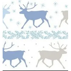 Ursus Transparentpapier 115 g/qm A4 25 Blatt Classic Christmas blau/braun