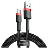 Baseus USB-A auf USB-C 2 m Schwarz/Rot