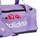 Adidas Linear Duffel Bag, Violet Fusion/White, S