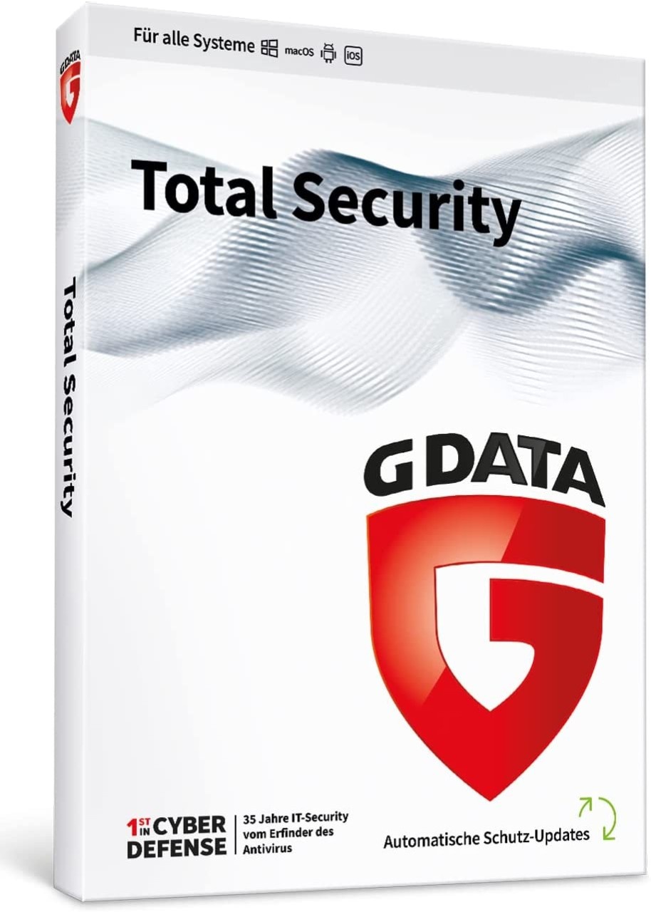 G DATA Total Security 2024, 3 Gerät - 1 Jahr, Download