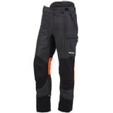 KOX Schnittschutzhose Duro 3.0 Anthrazit/Orange - 50