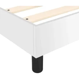 vidaXL Boxspringbett 120 x 200 cm Weiß