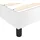 vidaXL Boxspringbett 120 x 200 cm Weiß