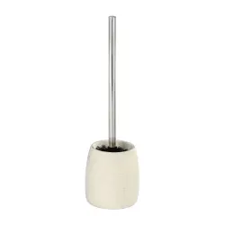 WENKO WC-Garnitur Goa Beige, Bürstenkopf auswechselbar 21716100 , 1 Stück