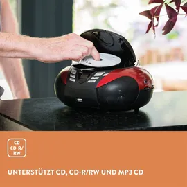 Lenco SCD-37 USB rot