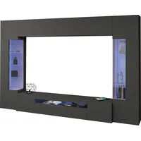 INOSIGN Wohnwand »New Egypt« Breite 290cm, 4 Stk. tlg., schwarz