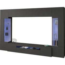 INOSIGN Wohnwand »New Egypt« Breite 290cm, 4 Stk. tlg., schwarz