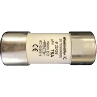 Weidmüller 2870900000 FUSE WSFL 22X58 75A 1K5V GPV Feinsicherung Inhalt 10St.
