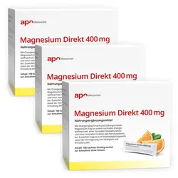 Magnesium Direkt 400 mg von apodiscounter