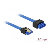 DeLock 84972 SATA-Kabel 0,3 m SATA 7-pin Schwarz, Blau