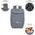 RESTO Kitchenware Kühltasche RESTO KITCHENWARE "Felis Kühlrucksack isoliert, Picknicktasche Lunchtasche Thermorucksack", grau, B:22cm H:41cm T:29cm, Kühlboxen, Hellgrau, leicht und wasserdicht
