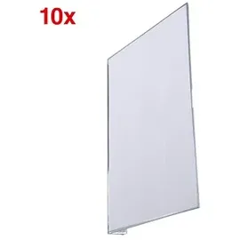 Durable 10 DURABLE Gangschilder A5 hoch Kunststoff transparent 148,0 x 210,0 mm