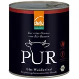 Hund Nassfutter - PUR Weiderind Dose 800g | DEFU DEMETER FELDERZ