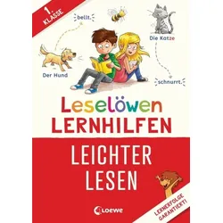 LOEWE VERLAG 978-3-7432-1580-1 Leselöwen Lernhilfen - Leichter lesen - 1. Klasse