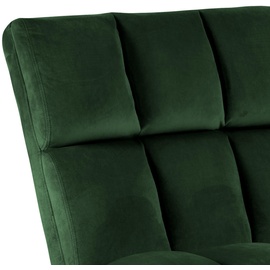 Actona Loungesessel Velours 86 x 62 x 90 cm waldgrün