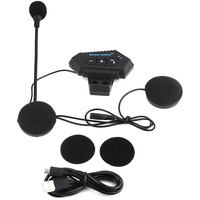 TKSE Helm Bluetooth Headset, 1 Paar Motorradhelm BT Headset Kopfhörer Lautsprecher Unterstützt Freisprechanruf Headset Kommunikationssystem