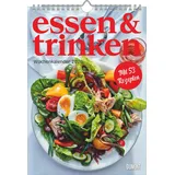 Dumont Kalenderverlag DUMONT - essen & trinken 2026 – Küchenkalender mit 12 Rezepten aus der Zeitschrift „essen & trinken“, kulinarische Inspiration für jeden Monat