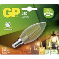 GP Lighting Filament Kerze E14 D 5W (40W) dimmbar