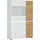 Home Affaire Vitrine Luci 90,4 x 40 x 146 cm Braun