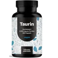 bloom naturals beauty supplements Bloom Naturals Taurin Kapseln 365 St