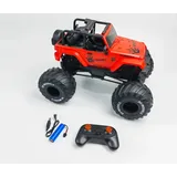 DF-Models Jumbo Foot Off-Road-Wagen, 1:10 1200 mAh - Rot