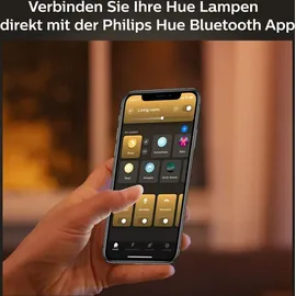 Philips Hue White E27 Viererpack 800lm - E27-Glühbirnen – 4er-Pack