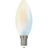 luumr Smart LED C35 matt E14 4,2 W Philips Hue Zigbee