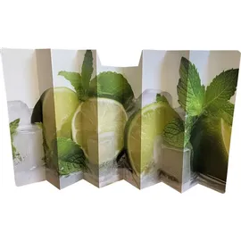 CARTREND Sonnenschutz faltbar Pappe mit Eiskugeln 130 x 60 cm