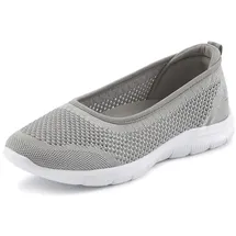 LASCANA Sneaker Ballerinas Damen Grau 43