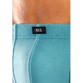H.I.S. Boxershorts unifarben blau M 5er Pack