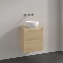 Villeroy & Boch Collaro Waschtischunterschrank 500 x 548 x 380mm, mit LED Beleuchtung - Nordic Oak