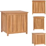 Vidaxl - Gartenbox 60x50x58 cm Massivholz Teak - Gartenbox - Holzkiste - Teakholz Gartenmöbel - Outdooraufbewahrung - Gartendekoration