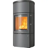 Kaminofen Hark 44-5.2 GT ECOplus RUA 8 kW - Ofenkacheln: deco-schiefer - Korpus: titan