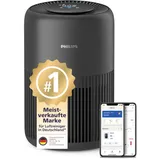 Philips AC0951/13 PureProtect Mini 900 Series intelligenter Luftreiniger Dunkelgrau (23 Watt, Raumgröße: 65 m2, HEPA-, Aktivkohle-, Vorfilter)
