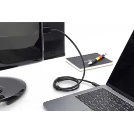 Digitus HDMI/USB Adapterkabel 2 m Schwarz