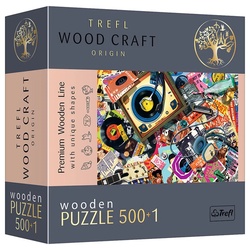 Trefl Puzzle »20180 Wood Craft Garry Walton Die Welt der Musik«, 500 Puzzleteile, Made in Europe bunt