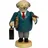 Seiffener Volkskunst Räuchermann Banker, 18 cm hoch, original Erzgebirge von Seiffener Volkskunst