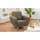 Max Winzer Sessel Jerry Flachgewebe 83 x 85 x 0 cm Beige