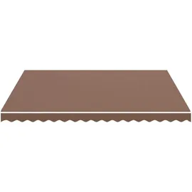 deluke Markisenbespannung 400 x 350 cm braun