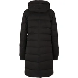GIL BRET Steppmantel mit Kapuze in Schwarz | Gr.: 48
