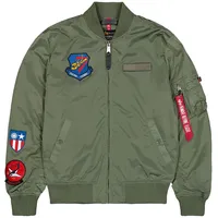Alpha Industries MA-1 TT Flying Tigers grün M
