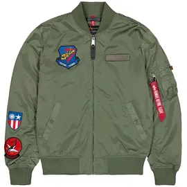 Alpha Industries MA-1 TT Flying Tigers grün M