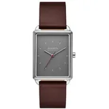 Skagen Herren Analog Quarz Uhr mit Leder Armband SKW6932