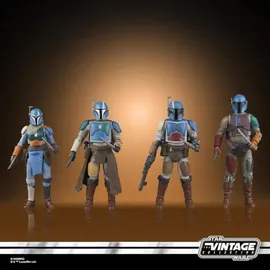 Hasbro Star Wars The Mandalorian Vintage Collection Actionfiguren 4er-Pack Mandalorian Shriek-Hawk 10 cm