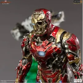 Marvel Spider Far From Home BDS Art Scale Deluxe 1/10 Iron Man Illusion 21 cm, Mehrfarbig