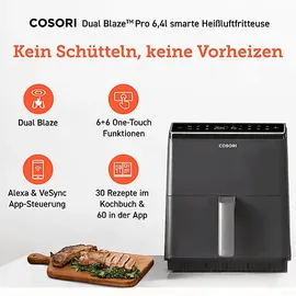 COSORI Dual Blaze Pro CAF-P681S-KEUR schwarz