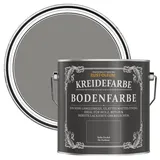 Rust-Oleum kratzfeste Kreidefarbe Bodenfarbe in mattem Finish -Betongrau 2.5L