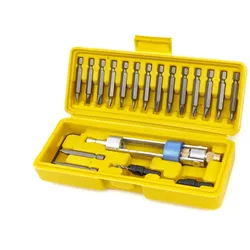 HBM 20-teiliger Wechsel-Bohrer-Satz, Wechsel-Bit-Halter mit Senker