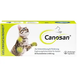CANOSAN Kautabletten für Katzen 30 ST 30 St