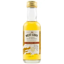 West Cork Miniatur - Bourbon Cask - Blended Irish Whiskey